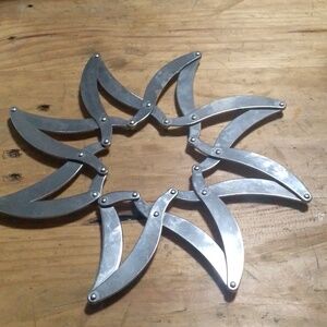 Foldable Stainless Steel Flower/Star Trivet